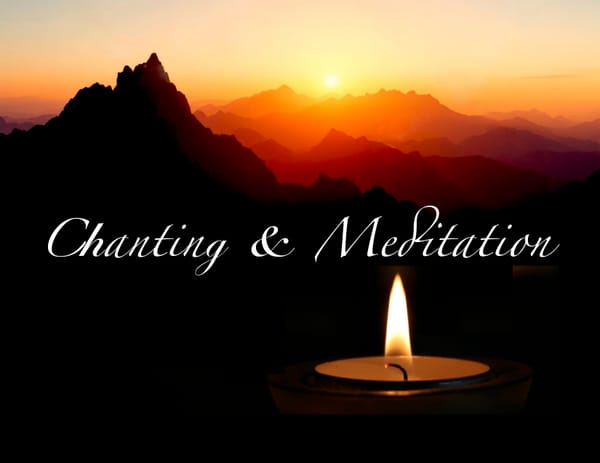 1st Wednesday Chanting & Meditation Service (returns Nov. 5)