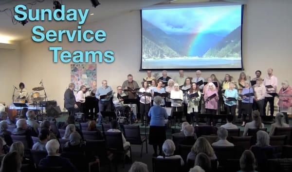 Sunday Service Teams & Coordinators